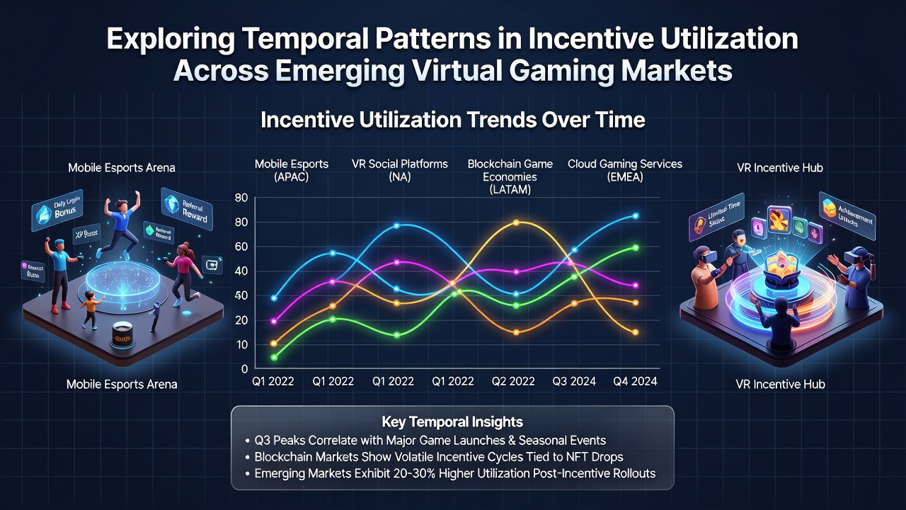 Chart illustrating weekly and seasonal incentive redemption rates in virtual gaming platforms